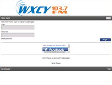 Tablet Screenshot of loyallistener.wxcyfm.com